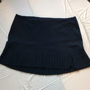 Black Torrid Pleated Hem Skirt